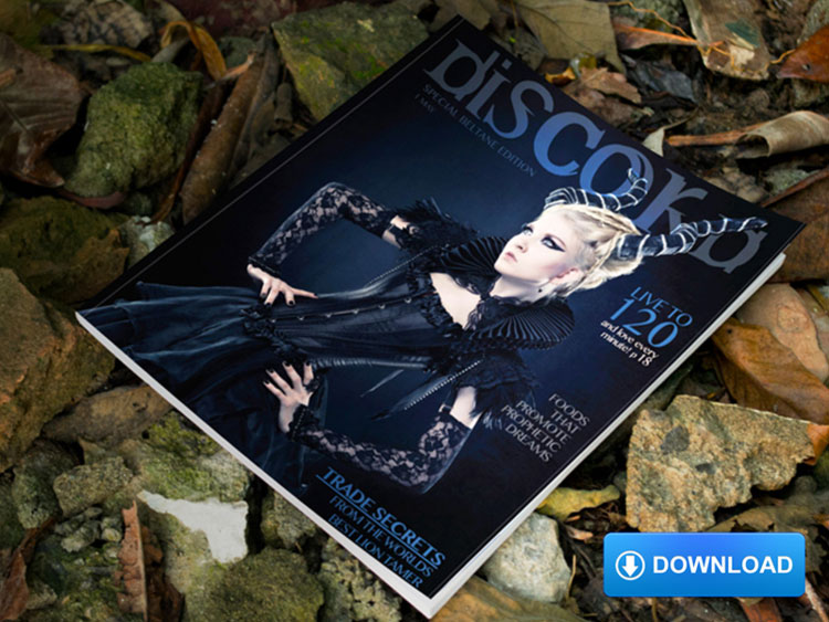magazine cover mockup