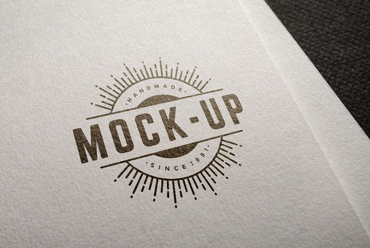 PSD Logo Mockup Free download