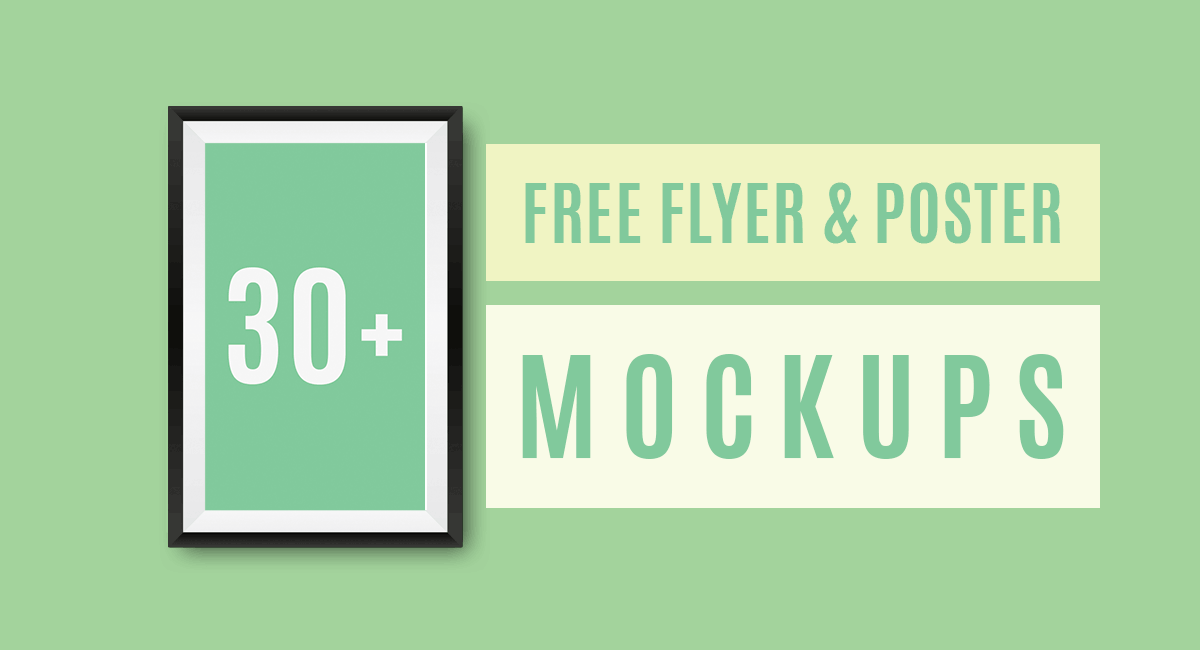 Download 30 Free Flyer Poster Psd Mockups Templates Pixlov Yellowimages Mockups